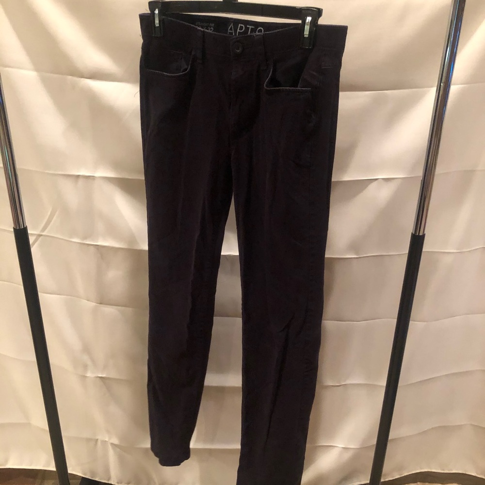Apt 9 Black Premiere Flex Pants 32x32